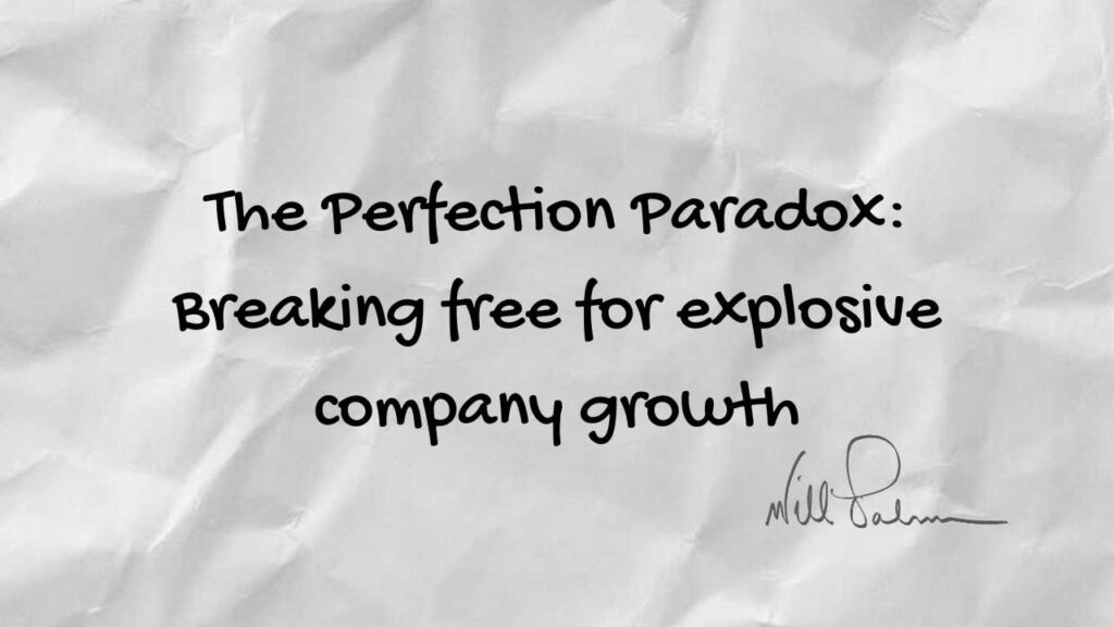 the perfection paradox